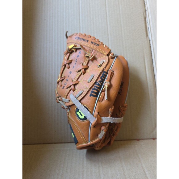 Wilson A2460 Baseball Glove Barry Bonds Good Shape 10 1/2" Splint Hinge Left Han - Picture 1 of 7